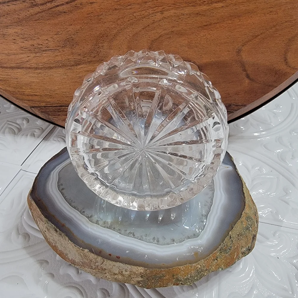 Waterford Crystal Vintage Perfume Bottle With Stopper - Picture 7 of 11